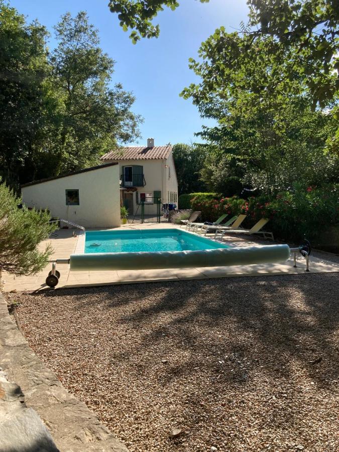 Maison avec piscine chauffée entre mer et montagne Montauriol  Exterior foto